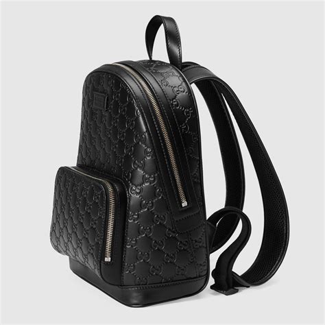 gucci back pack black|black gucci backpack for women.